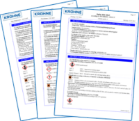 Analysis instruments – Safety data sheets for OPTISENS and SMARTPAT sensors